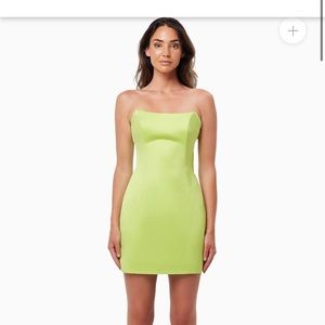 Elliat Emani Dress XS Lime Green